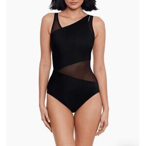 Miraclesuit Azura One Piece in Black Size 14